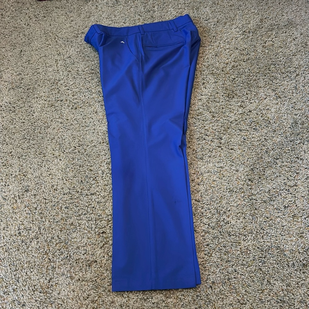 I.Linderberg blue golf pants regular fit.